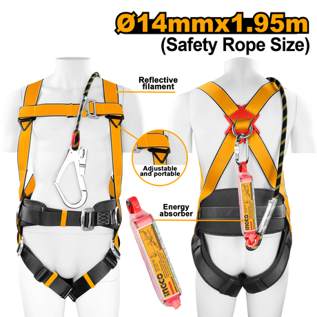 INGCO High Strength Safety Harness