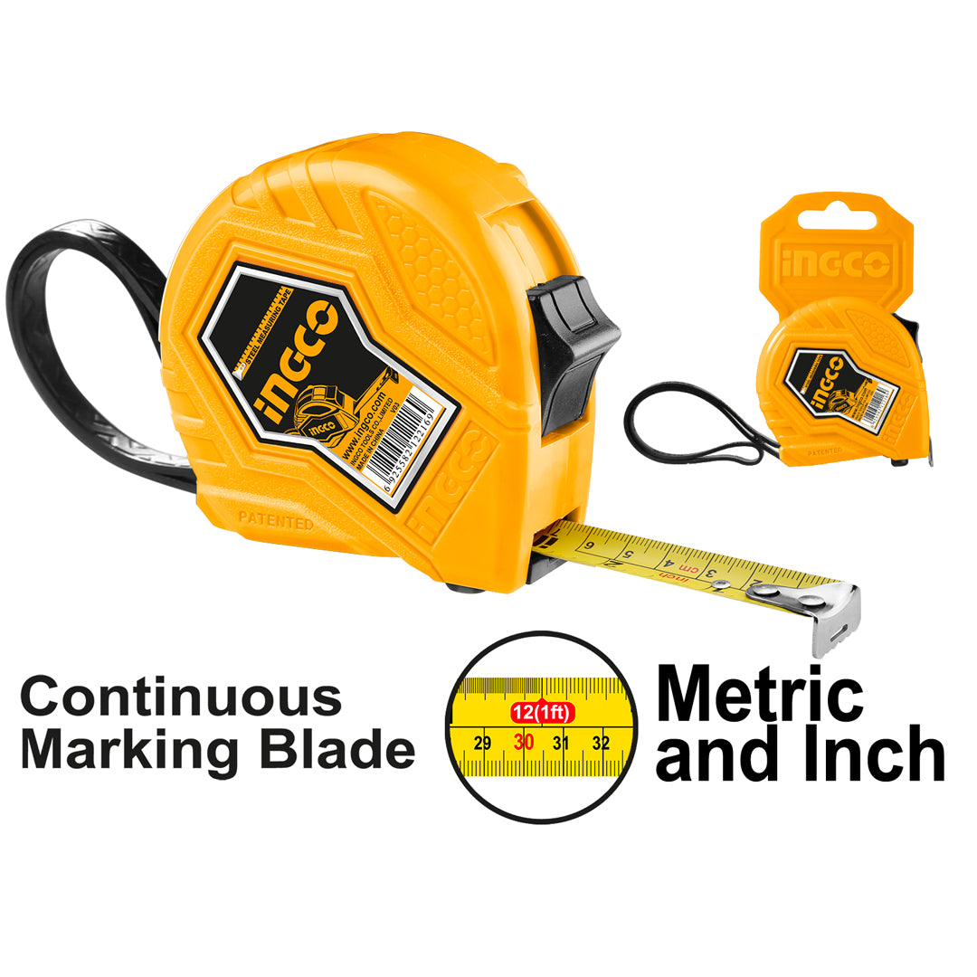 Steel Measuring Tape 3m x 16mm HSMT0833 ING-MT