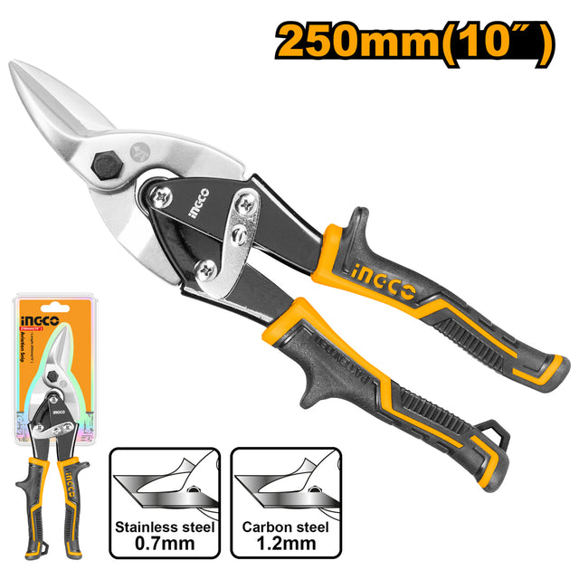 INGCO HTSN0110L aviation snip 10 inch left cut