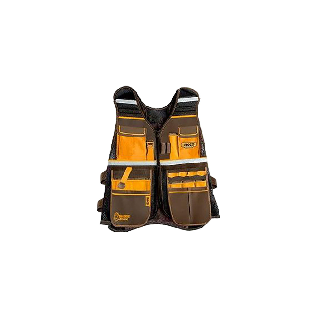 Tool Vest | Safety Vest Max.(3KG) 17 Pockets 48 x 60 x 3cm HTVT09028 ING-SE