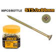 INGCO HWBS5008011 chipboard screw sold per bottle
