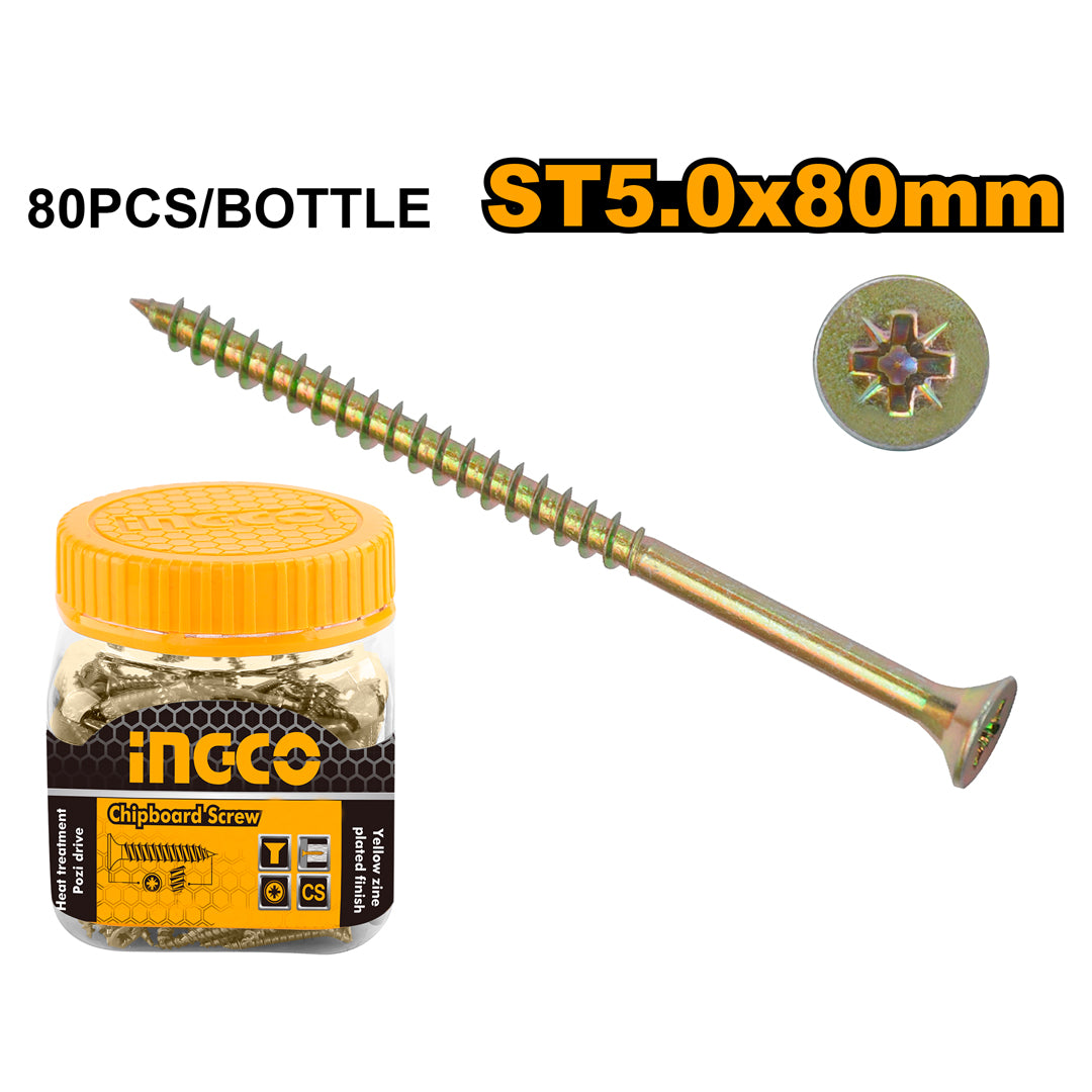 INGCO HWBS5008011 chipboard screw sold per bottle