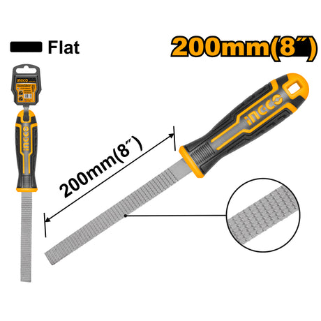 INGCO Flat Wood File – HWFF088