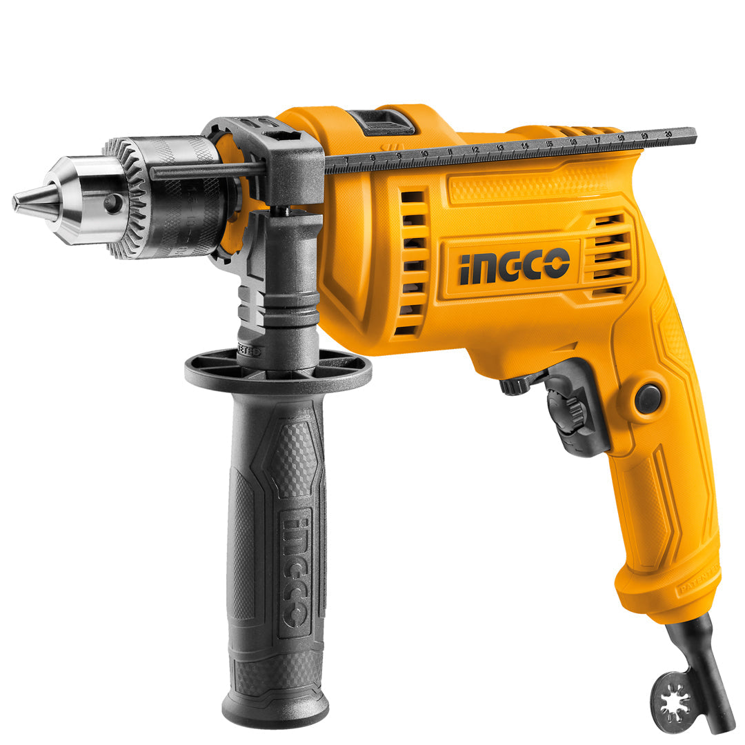 INGCO Impact Drill 680W with Variable Speed Hammer Function – ID68016P
