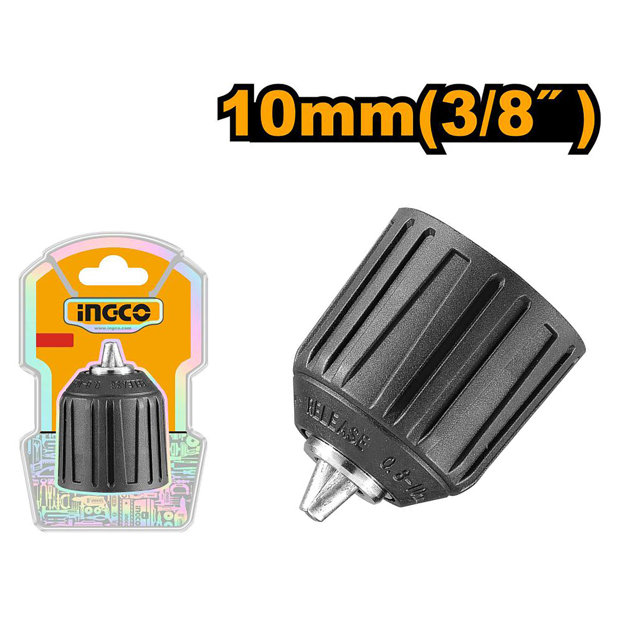 Keyless Chuck 10MM (3/8in) KCL1016 ING-AC