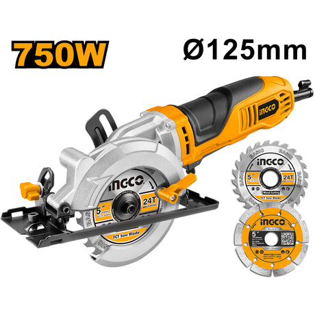 INGCO Multi-Function Mini Saw 750W 125mm