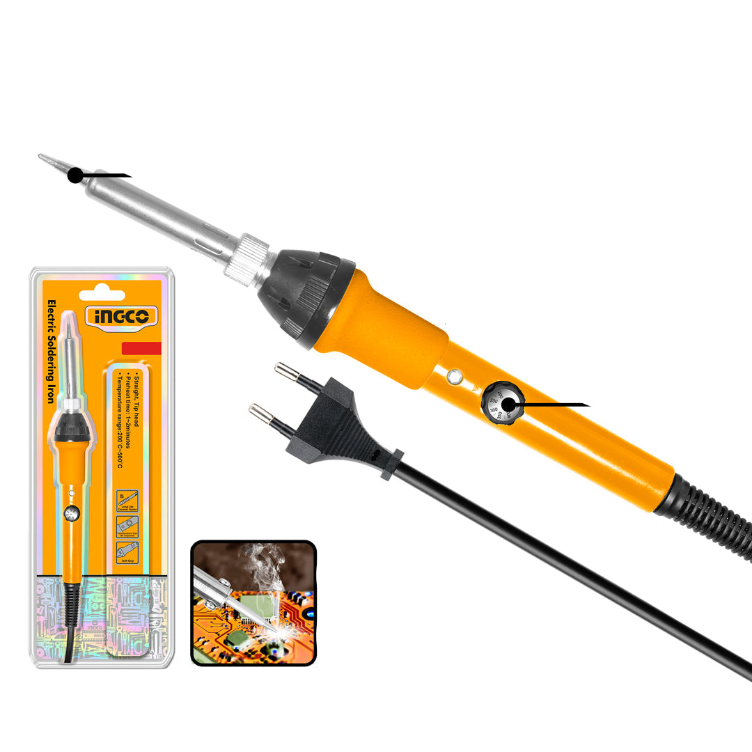 INGCO 60W–100W adjustable temperature tin soldering iron