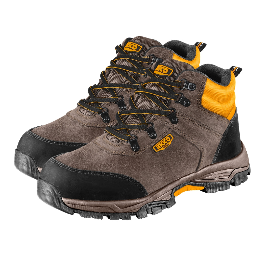 Ingco Safety Boots, S1P Class, Leather and EVA/Rubber Sole with Steel Midsole SSH11S1P