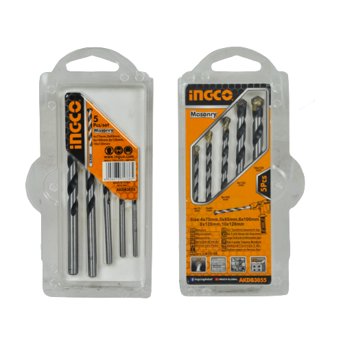 Ingco 5 Pcs Masonry Drill Bits UAKDB3055 ING-AC