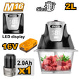 INGCO 16V cordless 2L mini chopper, mincer, grinder β CFP029K