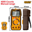 INGCO True RMS 4000 counts digital multimeter CAT III 600V – DM36002
