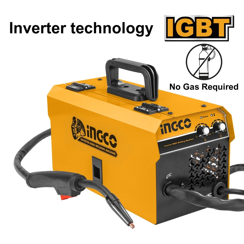 INGCO 220V MIG welding machine flux cord arc inverter