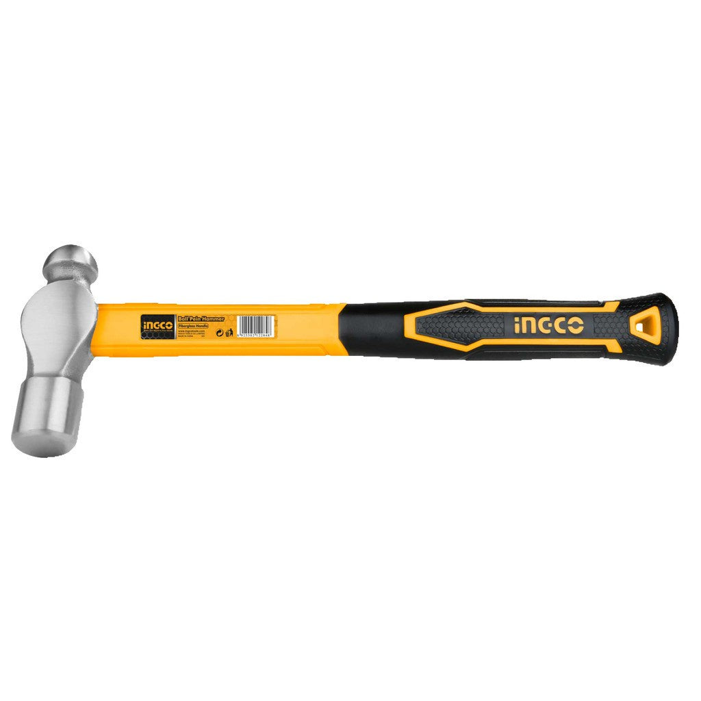 INGCO Ball Peen Hammer Fiberglass Handle HBPH88016
