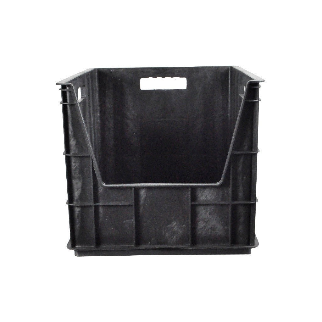 INGCO black plastic crate for transport and storage