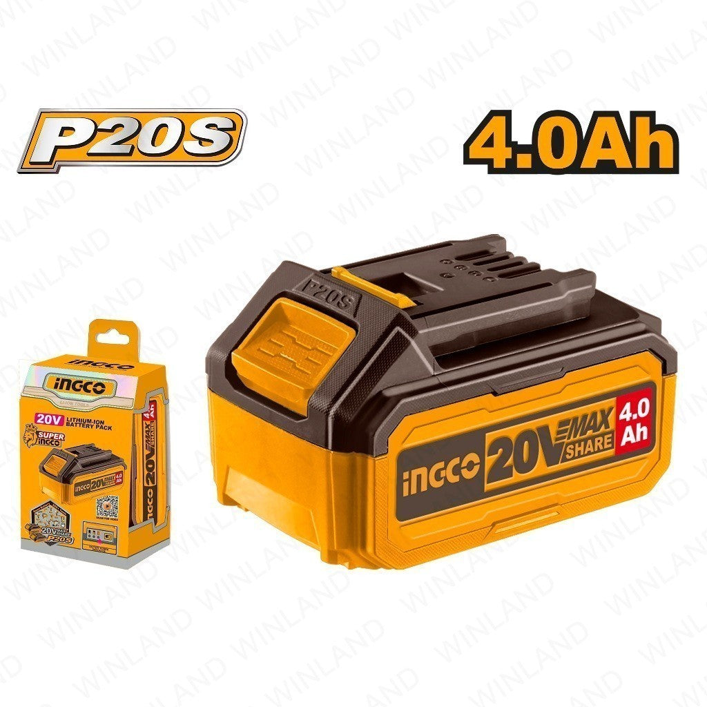 ingco p20s lithium-ion battery pack powershare alternate view