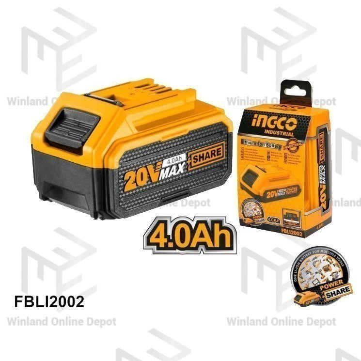 ingco p20s lithium-ion battery pack powershare alternate view