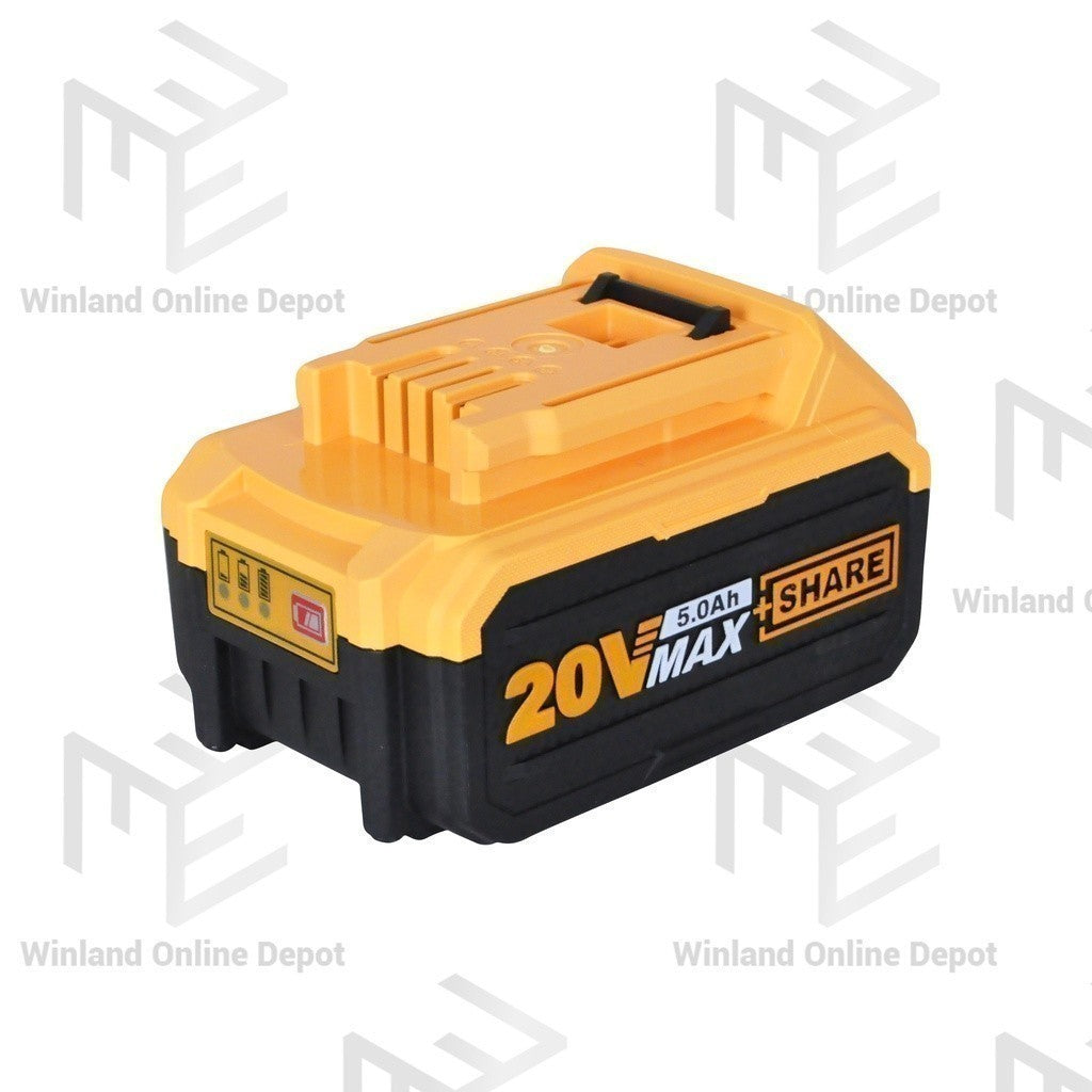 ingco p20s lithium-ion battery pack alternate view