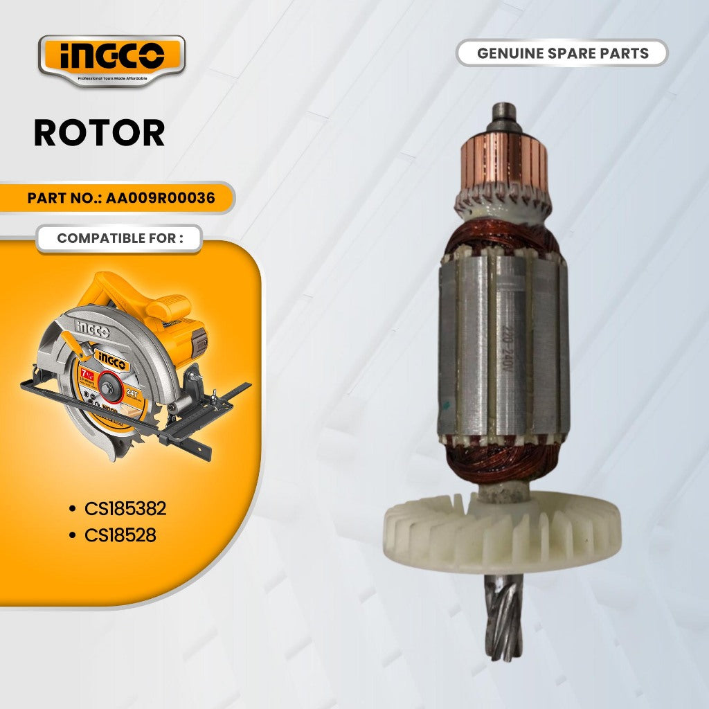 ingco aa009r00036 rotor ing-sp alternate view