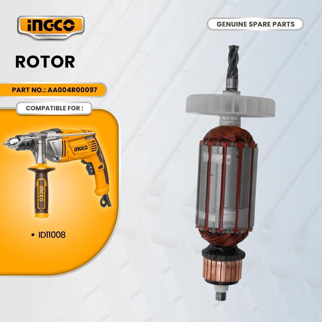 INGCO AA004R00097 Rotor for ID11008 Impact Drill1100W 13mm ING-SP