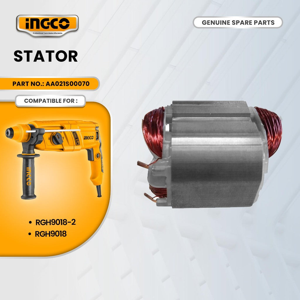 INGCO AA021S00070 Stator for RGH9018-2 Rotary Hammer 26MM 800W ING-SP