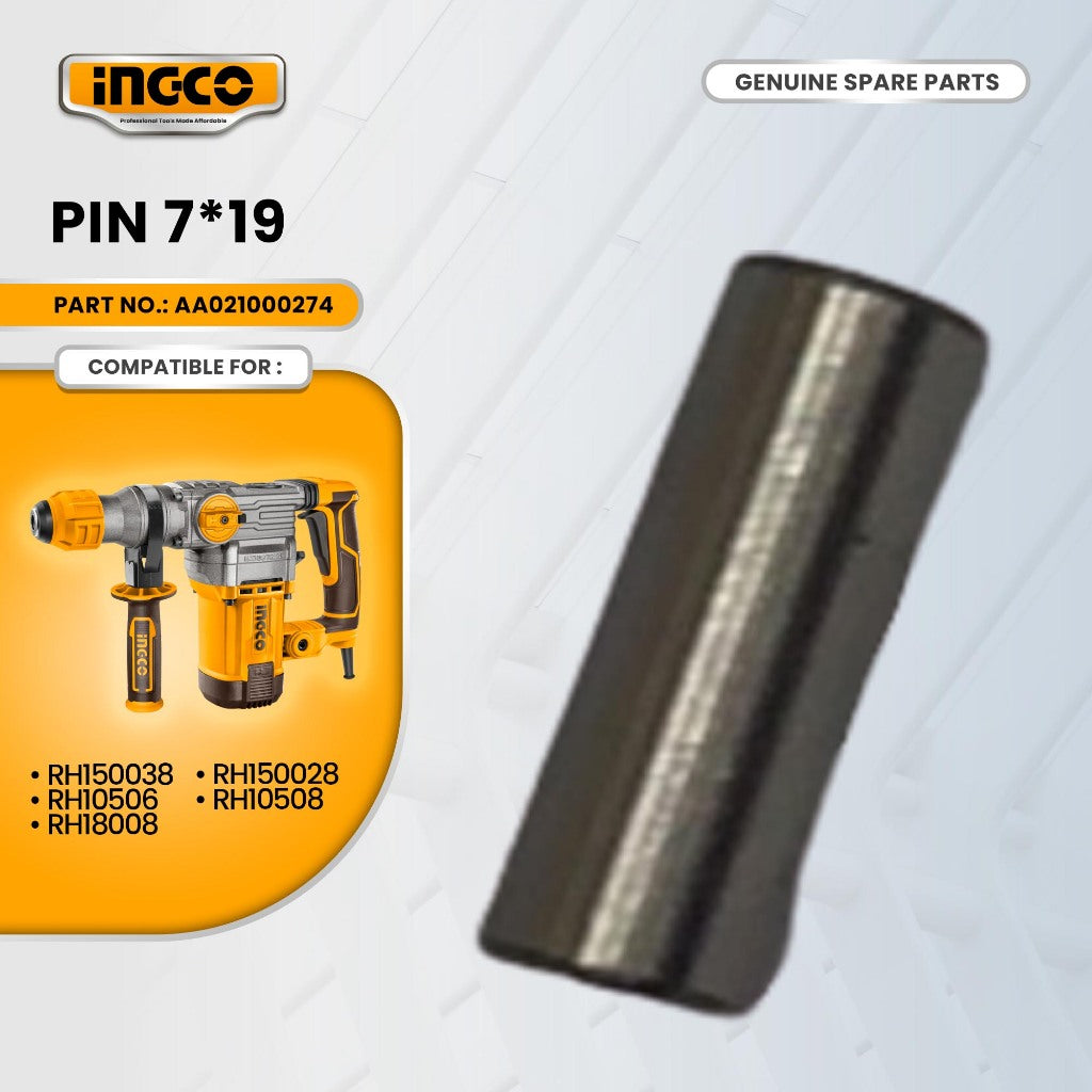 INGCO AA021000274 Pin 7*19 for RH150038 Rotary Hammer 1500w ING-SP