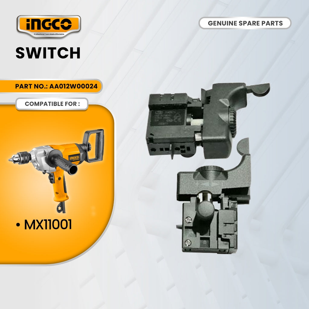 INGCO AA012W00024 Switch for MX11001 Mixer 1100W ING-SP