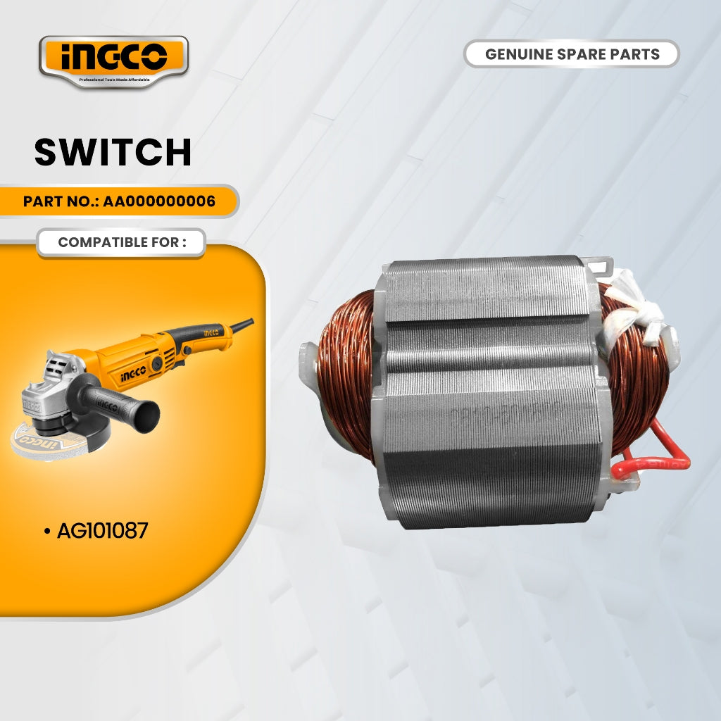 INGCO AA000000006 Stator for PDB13008 Demolition Breaker 1300W ING-SP