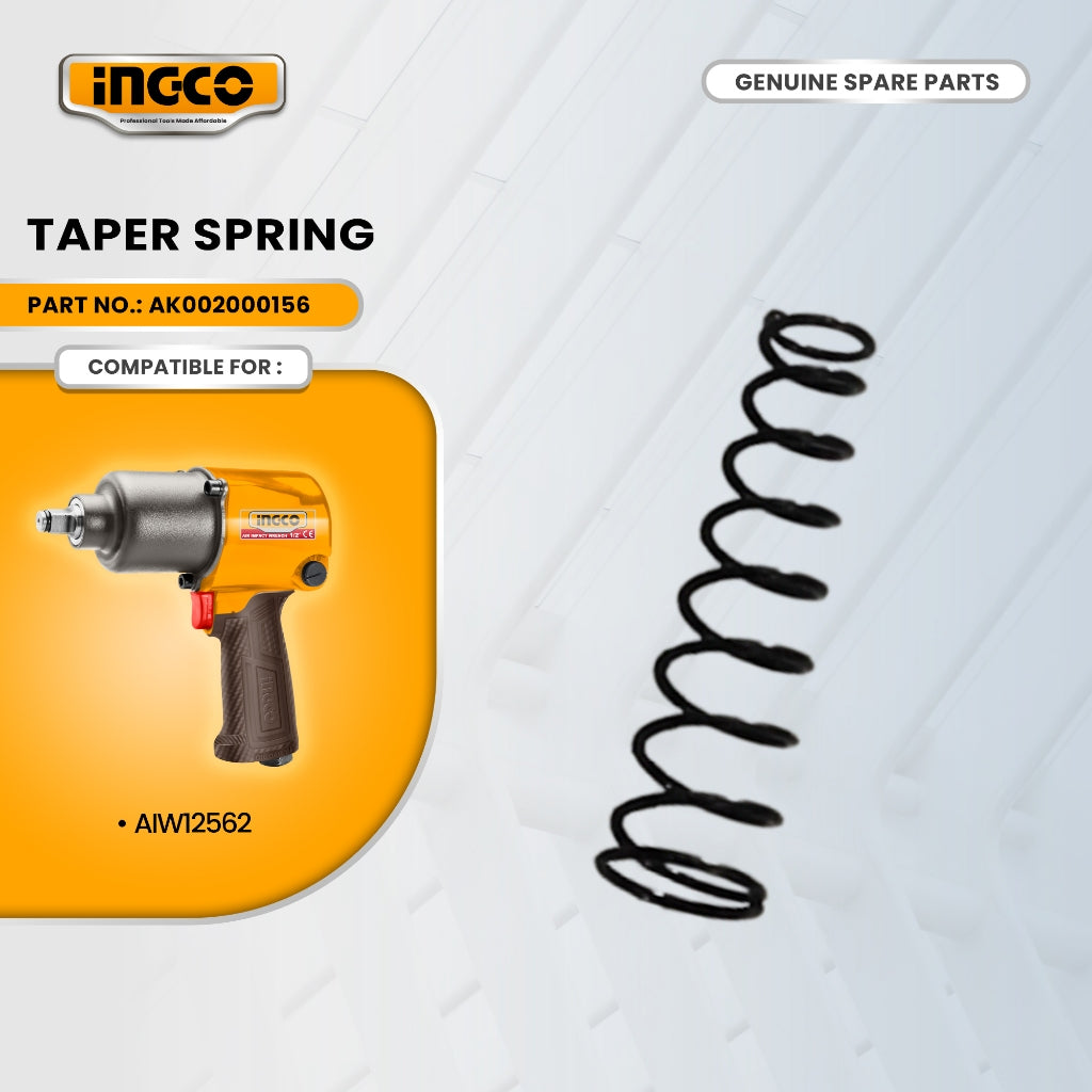 INGCO AK002000156 Taper Spring for AIW12562 Air Impact Wrench 1/2" ING-SP