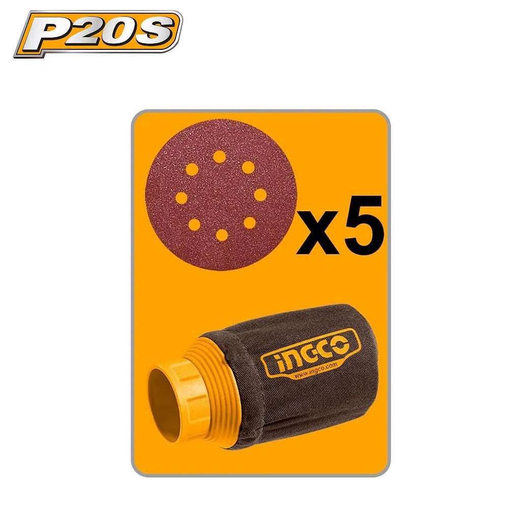 P20S/20V Lithium-Ion 125mm(5") Cordless Random Orbit Sander ING-CT