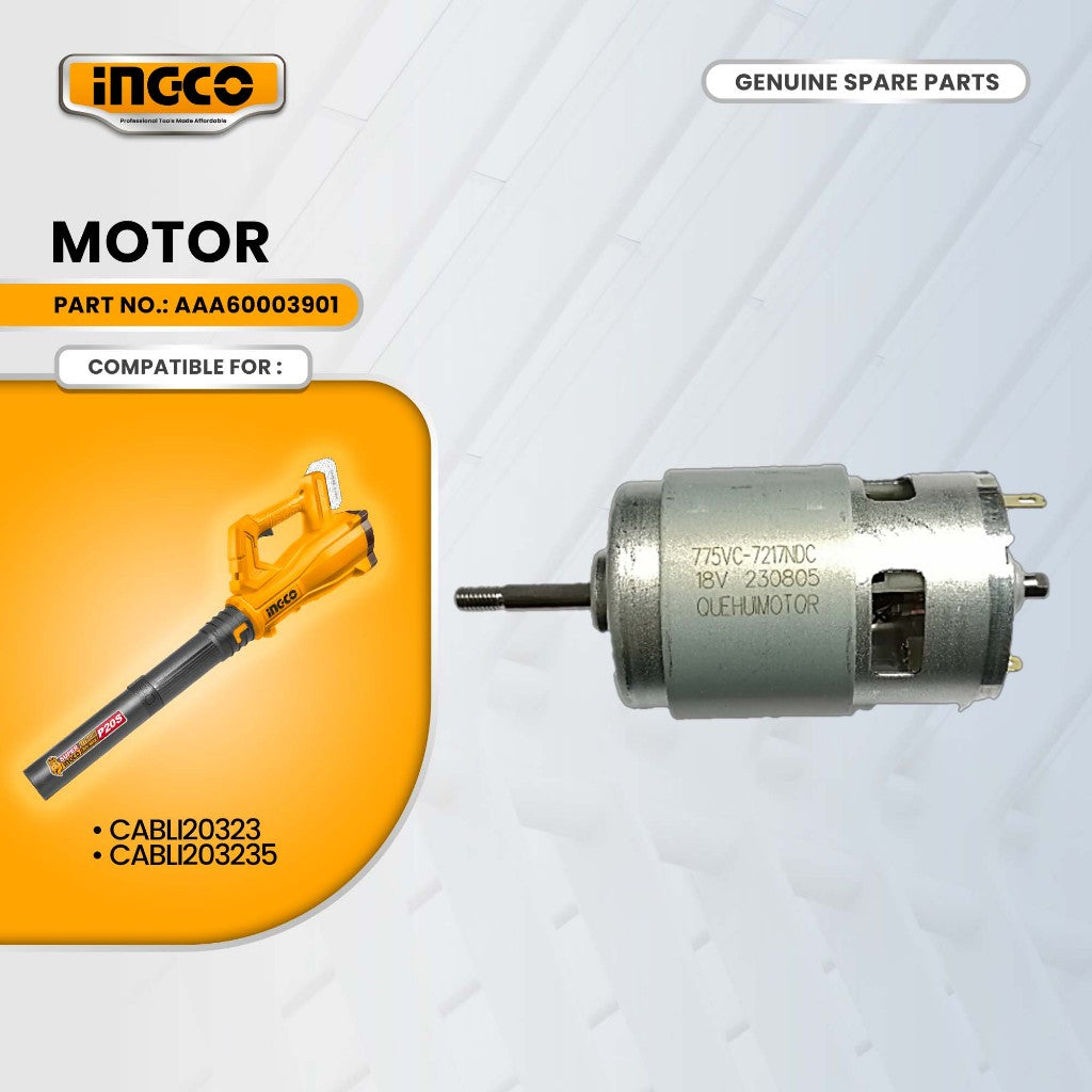 INGCO AAA60003901 Motor for CABLI20323 LI-ION Blower ING-SP