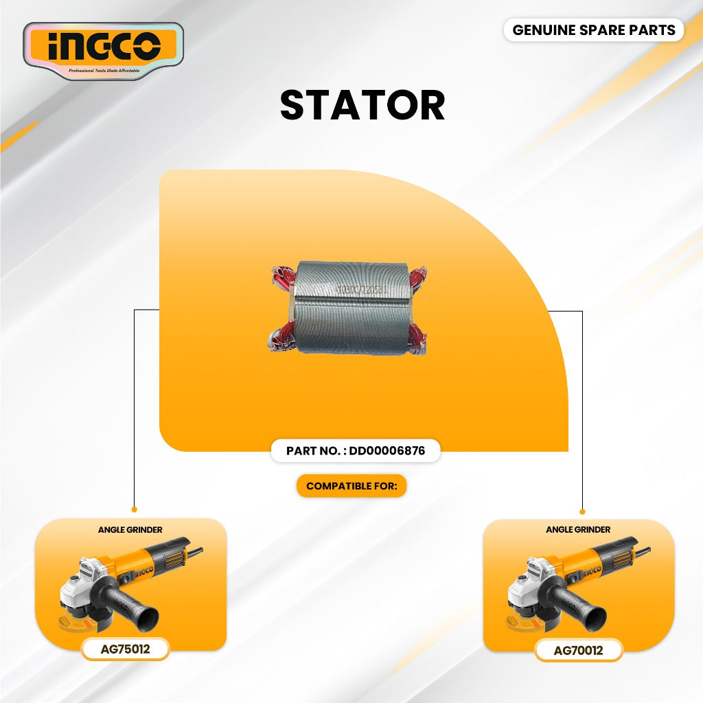 INGCO DD00006876 Angle Grinder Stator ING-SP