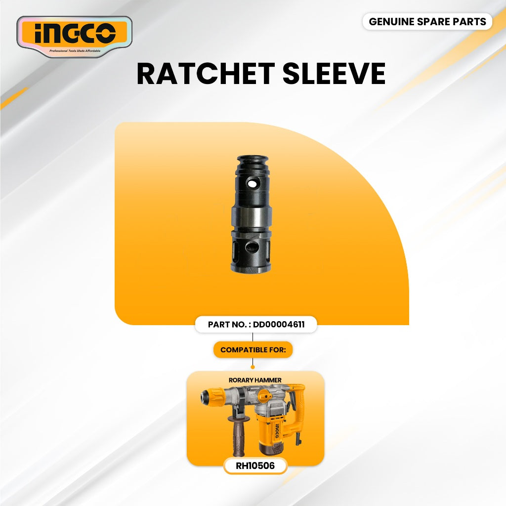 INGCO DD00004611 Ratchet Sleeve for RH10506 Rotary Hammer 1050W ING-SP