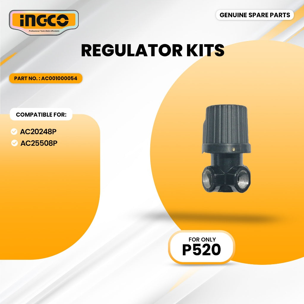 INGCO AC001000054 Air Compressor Regulator kits ING-SP