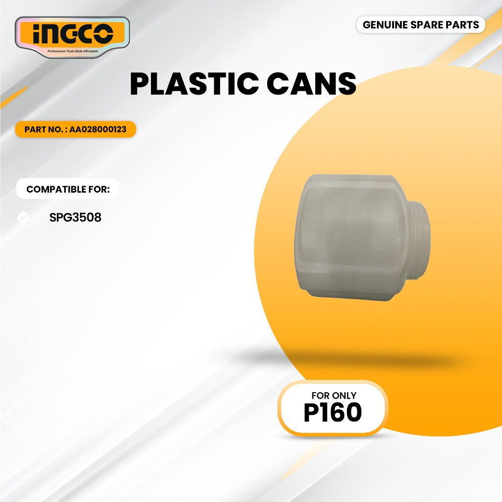 INGCO AA028000123 Plastic Cans for SPG3508 Spray Gun 450W ING-SP