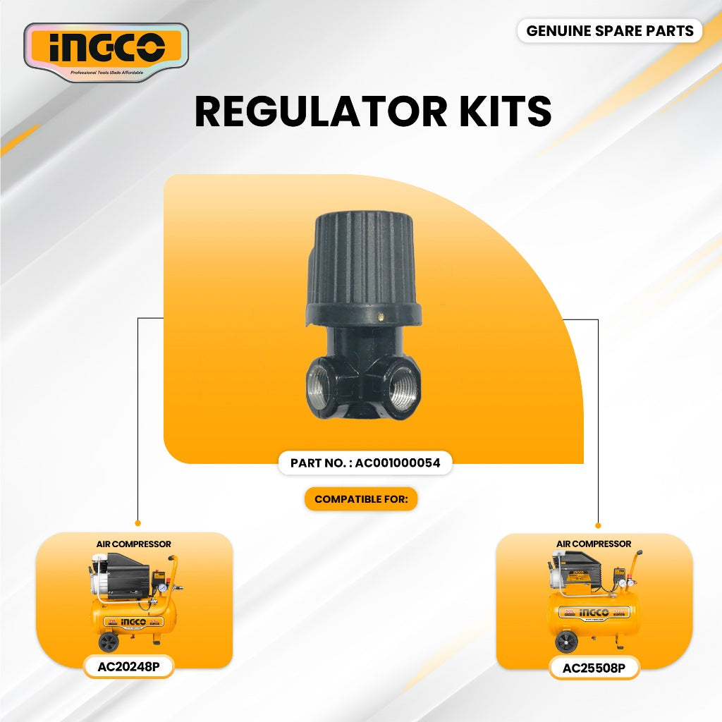 INGCO AC001000054 Air Compressor Regulator kits ING-SP