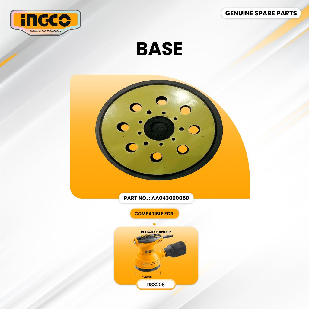 INGCO AA043000050 Rotary Sander 320W Base ING-SP