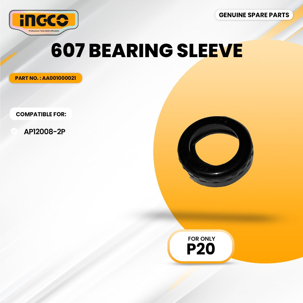 INGCO AA001000021 607 Bearing Sleeve for AP12008-2P Angle Polisher 1200W ING-SP