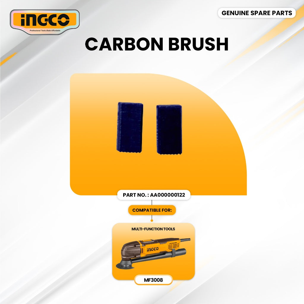 INGCO AA000000122 Carbon Brush for MF3008 Multi Function Tools ING-SP