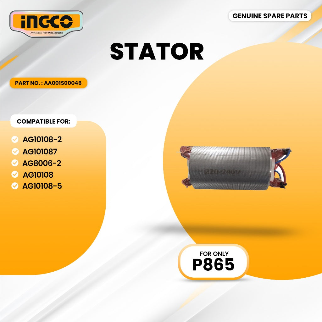 INGCO AA001S00046 Angle Grinder Stator ING-SP