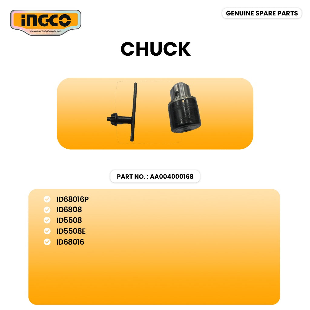 INGCO AA004000168 Impact Drill Chuck ING-SP