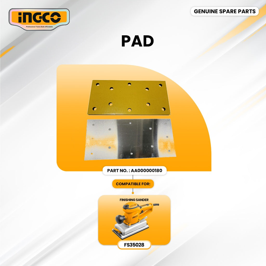 INGCO AA000000180 Pad for FS35028 Finishing Sander 350W ING-SP