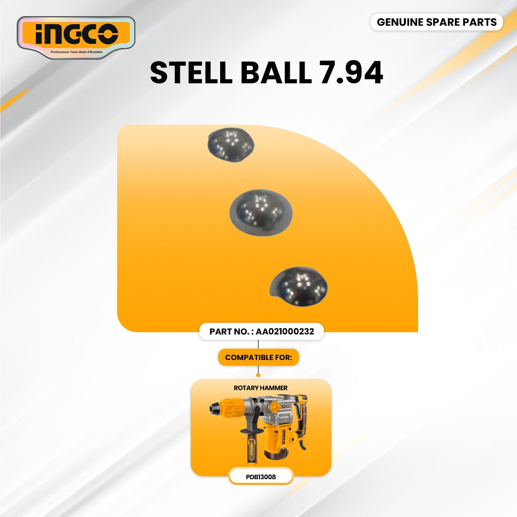 INGCO AA021000232 Demolition Breaker 1300W Stell Ball 7.94 ING-SP