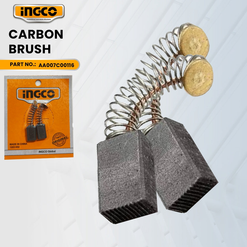 INGCO AA007C00116 Carbon Brush for ED45658 Electric Drill 450W ING-SP