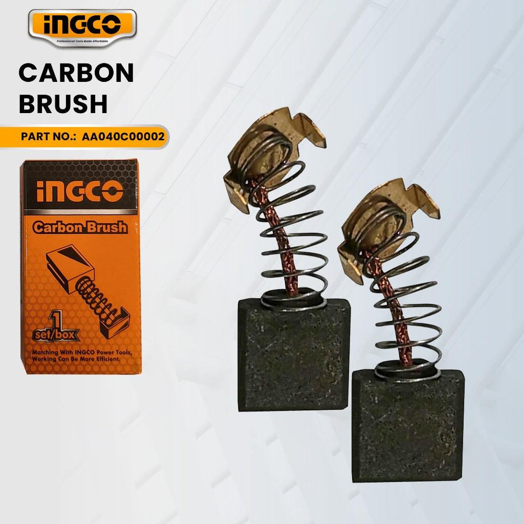 INGCO AA040C00002 Carbon Brush for COS35568 Cut Off Saw Machine 14" 2200W-2400W ING-SP