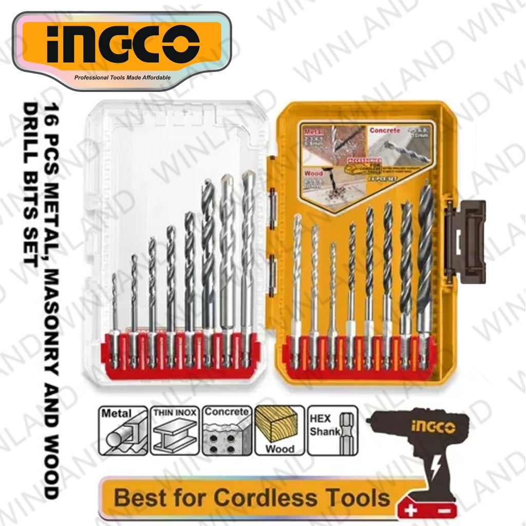 Ingco Set of 3 PCS Combo Set Accessories only COS23031 ING-HT