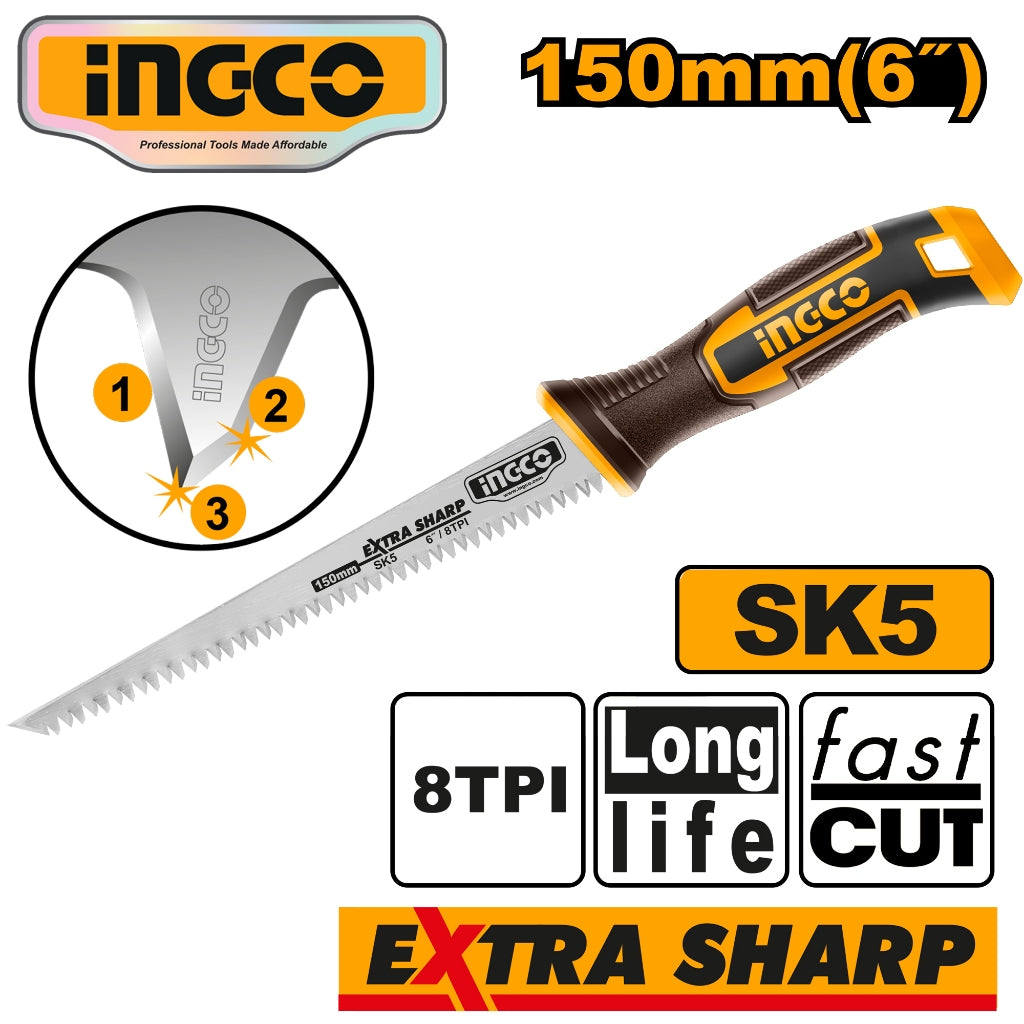 Ingco Wall Board Saw 6"(1500mm) HWBSW1506 ING-HT