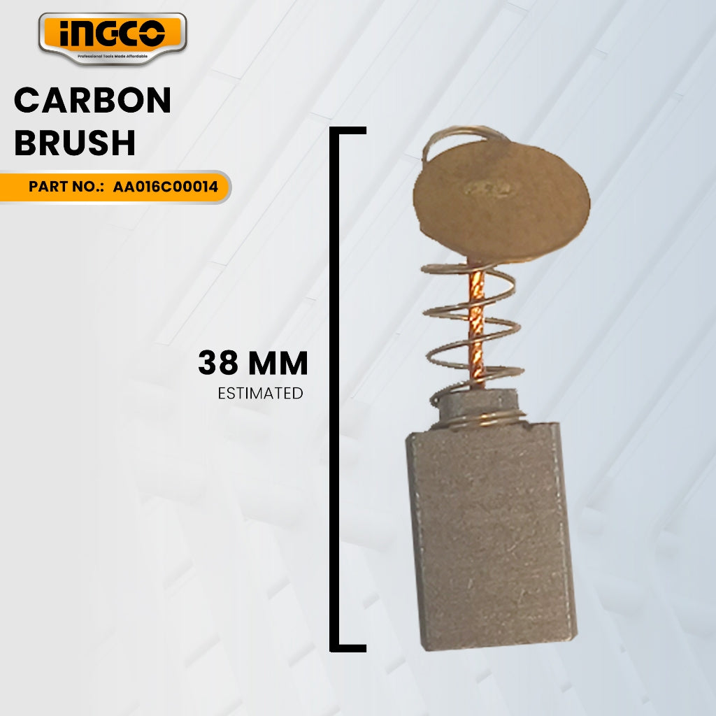 INGCO AA016C00014 Carbon Brush for PBS12001 Belt Sander 1200W ING-SP