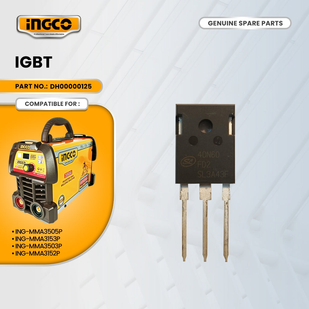 INGCO DH00000125 IGBT for ING-MMA3505P Inverter MMA Welding Machine 350A ING-SP