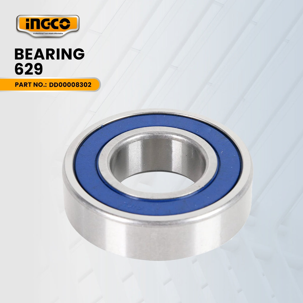 INGCO DD00008302 Bearing 629 for AG11003857 Angle Grinder VS 1100W ING-SP