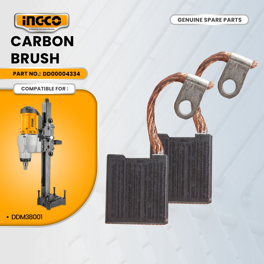 INGCO DD00004334 Carbon Brush for DDM38001 Diamond Coring Machine 3800W ING-SP